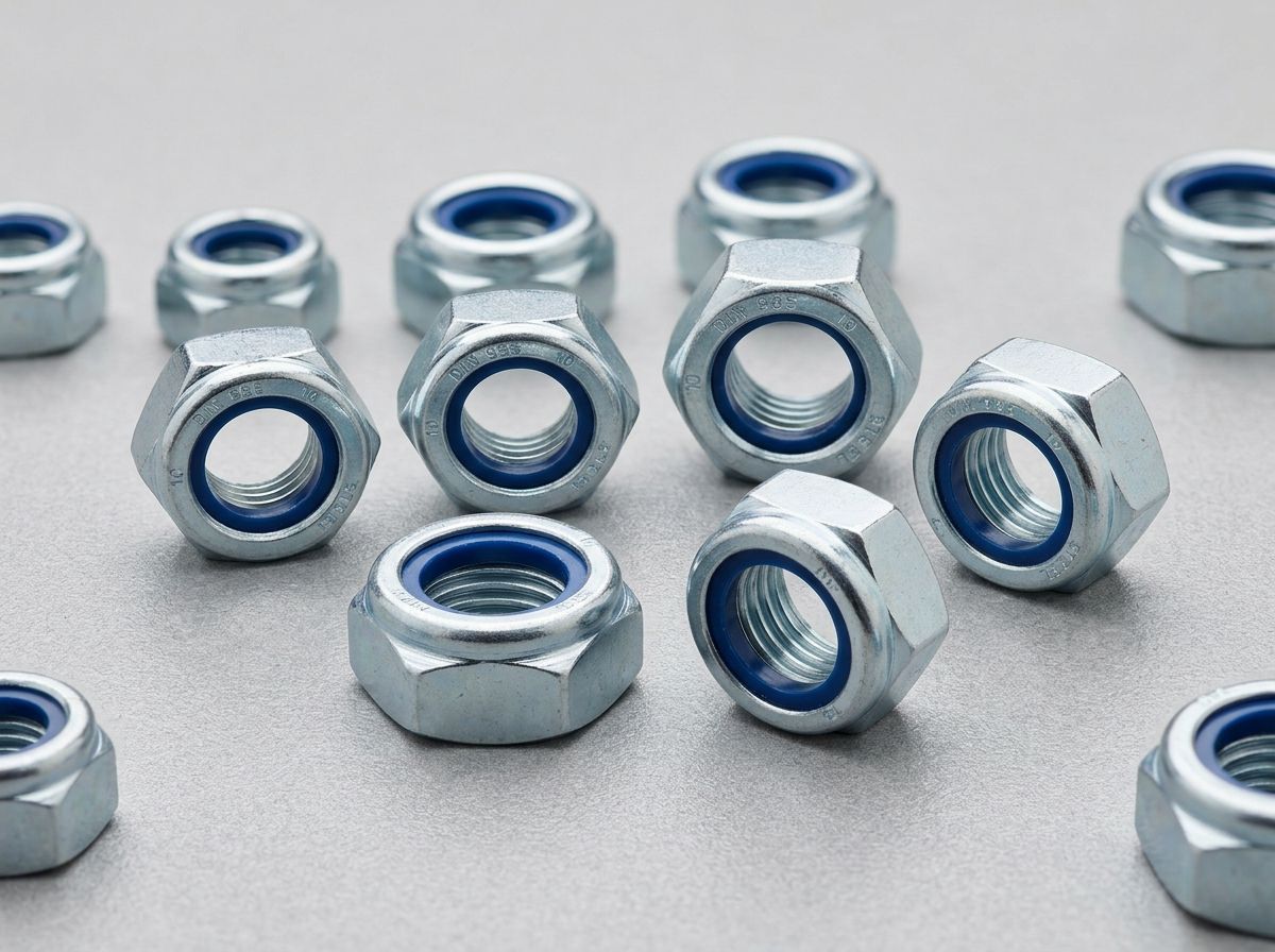 DIN 985 / ISO 10511 Nylon Insert Lock Nuts