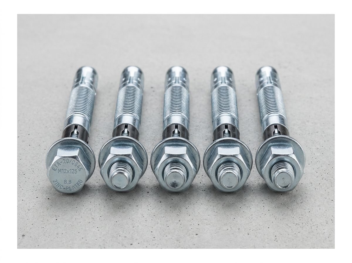 ETA-Approved Heavy Duty Wedge Anchors